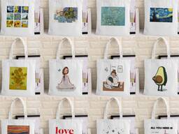 100% cotton fabric bags