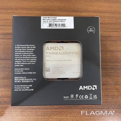 AMD Ryzen Threadripper PRO 9975WX 4.0 GHz 32-Core sTR5 Processor
