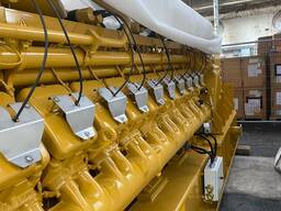 Used diesel generator CAT-7400 MS, 5200 kW, 2011