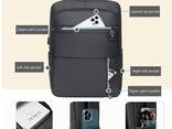 Business Laptop Backpack, School College Office Bag with USB Charging Port - photo 2
