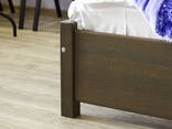 Double and single wood beds made of alder - фото 2