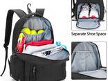 Ennis Bag for Men/Women to Hold 2 Rackets, Tennis Backpack with Separate Shoe Space - photo 3