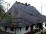 Roofing shingle, shingle, HAND MADE, so-called "laid shingle" - фото 2