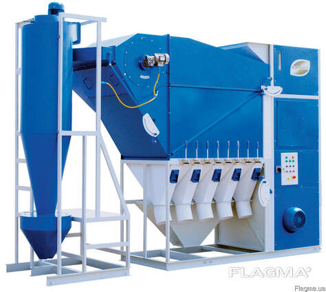 Grain cleaning machine CAD-30 with cyclone