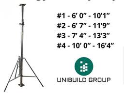 Heavy duty shoring jacks
