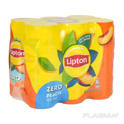 Ice tea lipton peach 330ml slim cans, wholesale prices