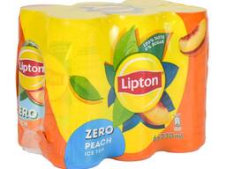 Ice tea lipton peach 330ml slim cans, wholesale prices