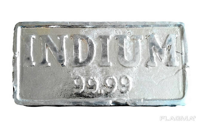 Indium Ingot | metal indium brand InOO GOST 10297-94
