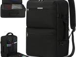 Laptop Backpack Waterproof Carry On Backpack Flight Approved Weekender Backpack for Men W - photo 2