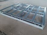 Паллеты оцинкованные металлические четырехсторонние - фото 5