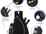 Pickleball Backpack for Women Men Large Capacity Tennis Sling Bag with Fence Hook/Water Bo - photo 4