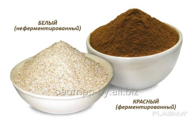 Dry fermented (non-fermented) rye malt produced in Belarus