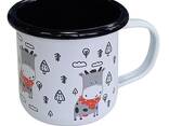 Souvenir mugs steel enameled - photo 8
