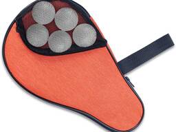 Table Tennis Racket Cover, Ping Pong Paddle Case, Portable Waterproof Table Tennis Bat Bag
