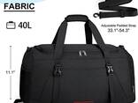 Travel Duffle Bag Carry on Bag Gym Duffle Bag with Shoe Compartment - photo 3