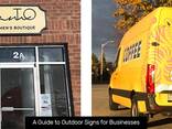 Upgrade Your Business Visibility with Outdoor Signage! - фото 1