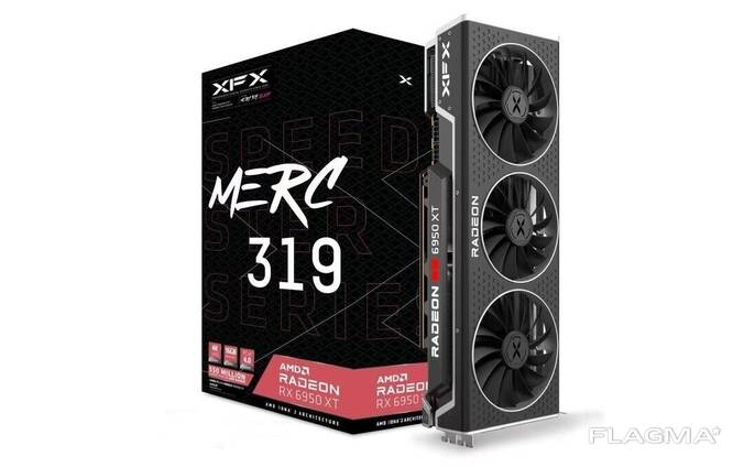 XFX Radeon RX 6950 XT Speedster MERC 319 Black Gaming Graphics Card